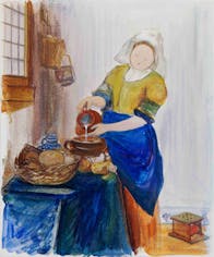 image, Vermeer